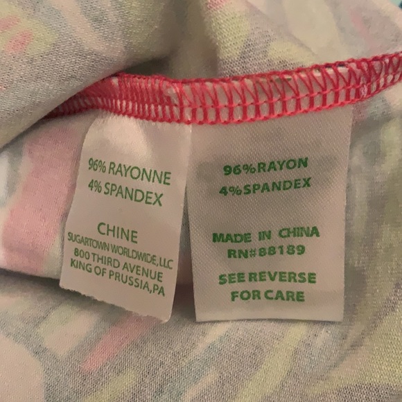 LILLY PULITZER STRAPLESS SHIFT DRESS - Picture 5 of 5